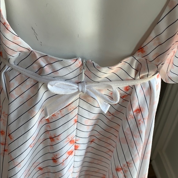 Club Monaco Linen Blend Open Back Dress - Picture 5 of 8